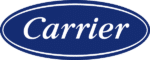 The logo for Carrier
