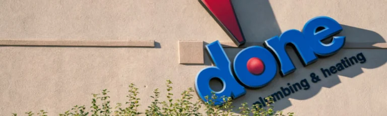 The Done logo outside the offices in Aurora, CO