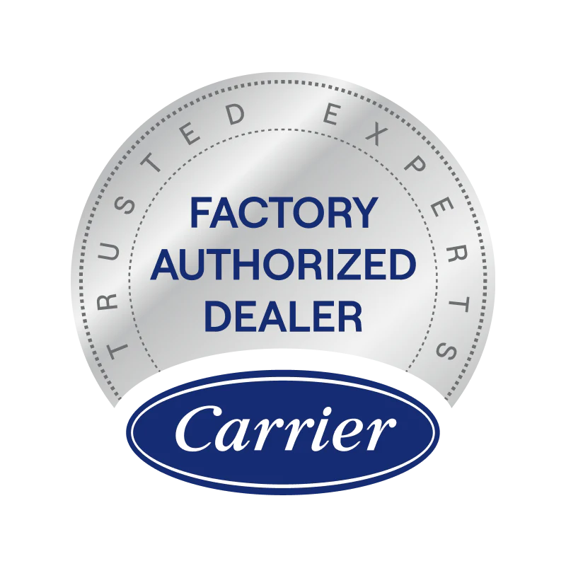Carrier Factory Authorized Dealer badge