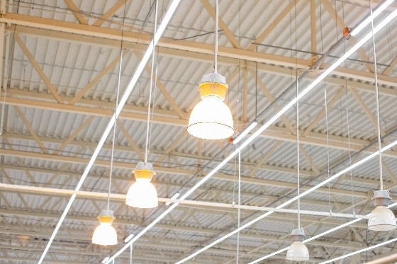 A photo of commercial pendant lights