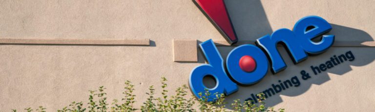 The Done logo outside the offices in Aurora, CO