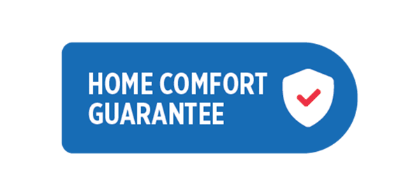 the Home Comfort Guarantee badge by Done Plumbing