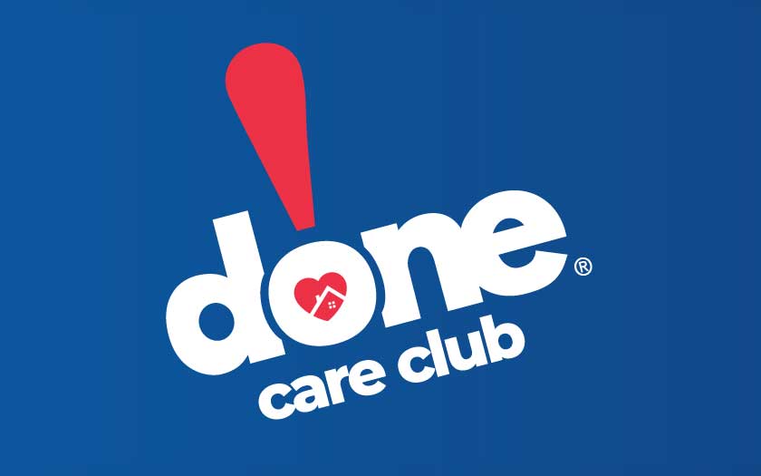 Done Care Club logo for home maintenance