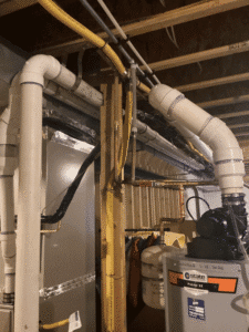 New HVAC ductwork and ventilation system installed in Denver home